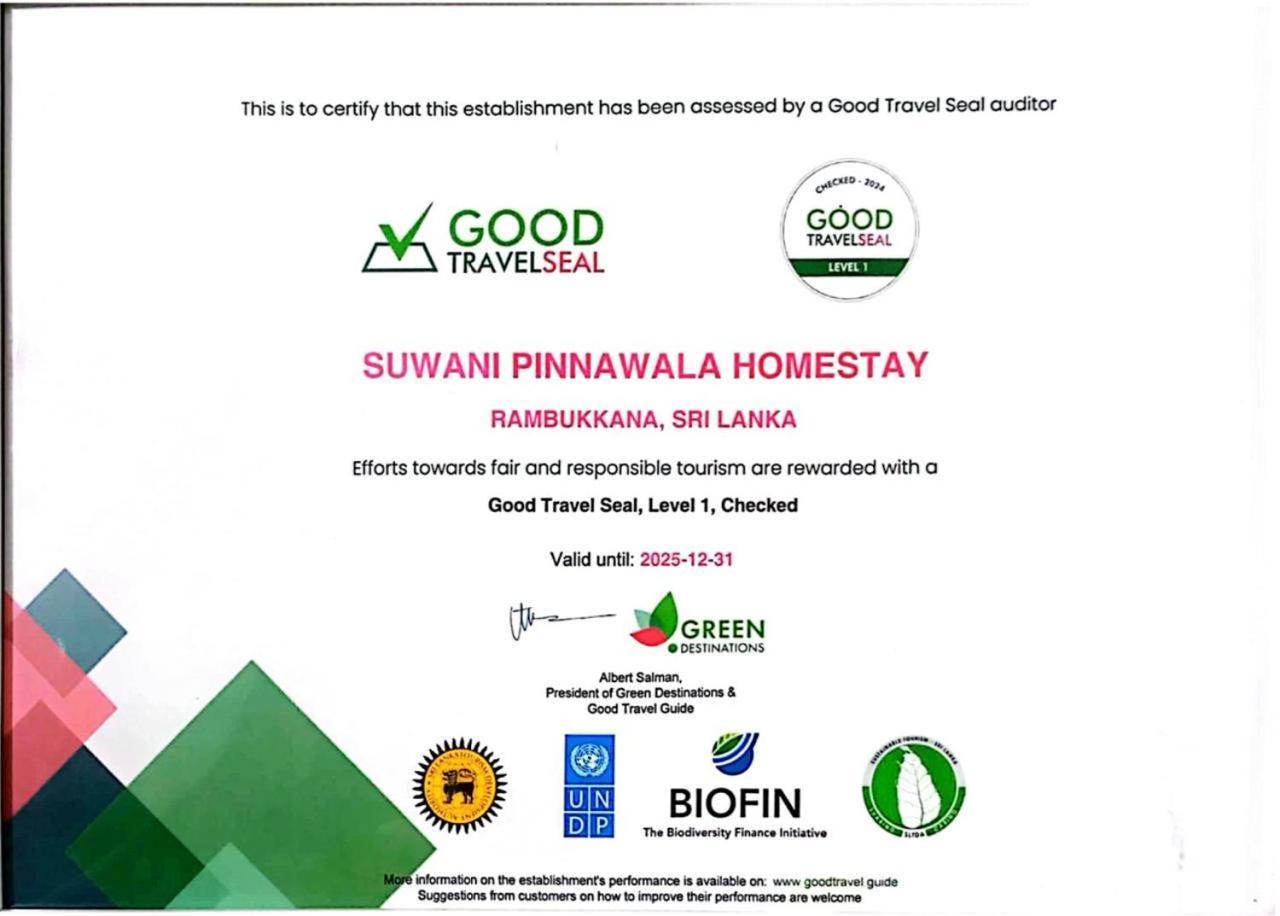 Suwani Pinnawala Homestay ภายนอก รูปภาพ